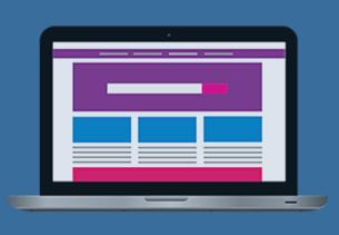 aufbau einer website