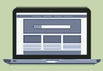 eine webseite gestalten
