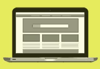 einfache webseite