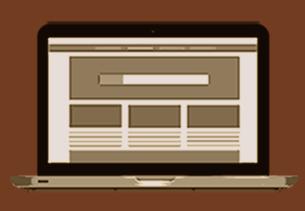 modern website